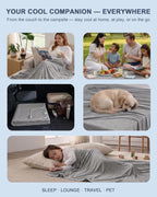 Cooling Blanket Double-Sided Breathable Q-Max Over 0.4
