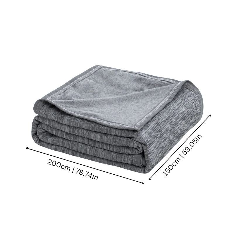 Cooling Blanket Double-Sided Cooling & Cotton Blend