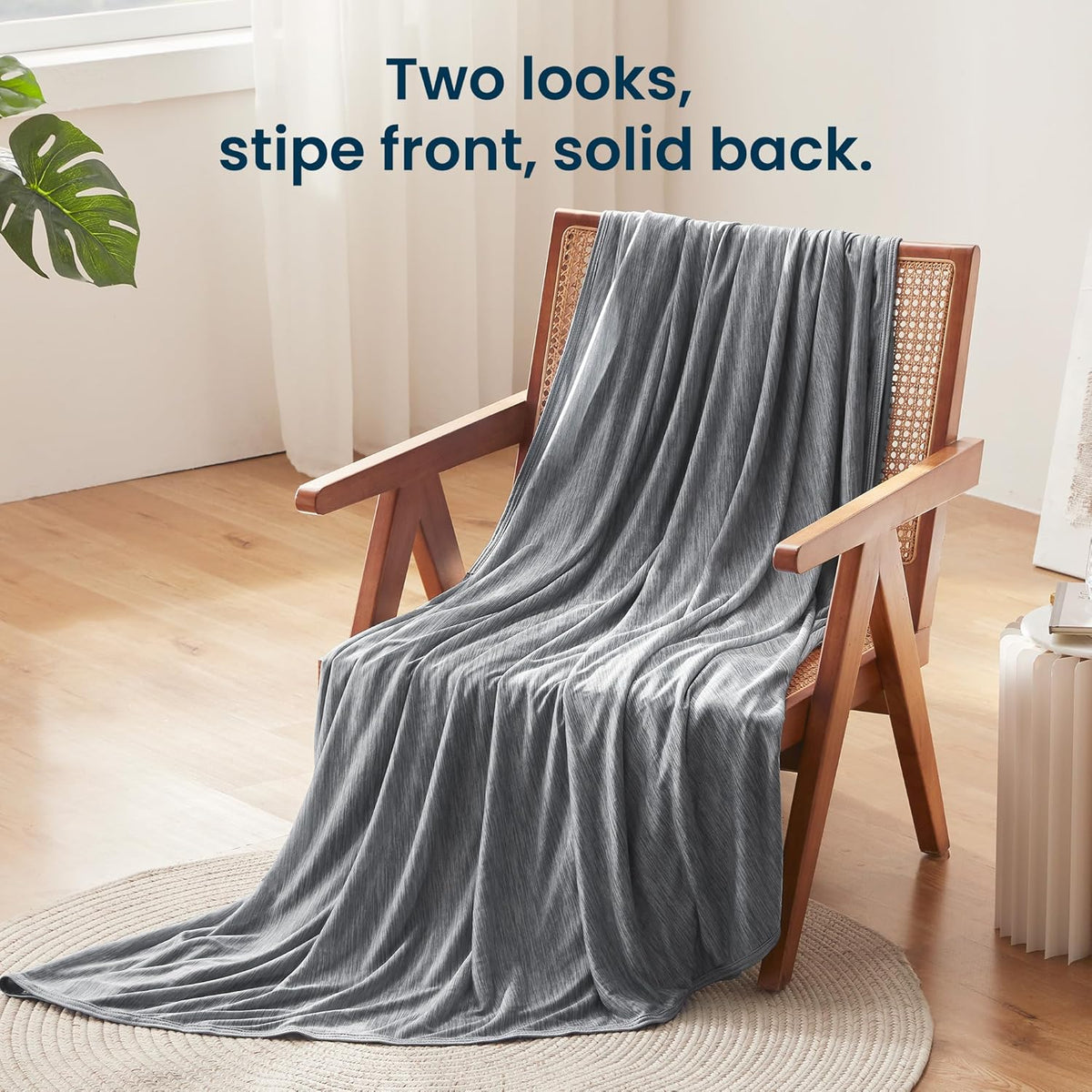 Cooling Blanket Double-Sided Cooling Moisture-Wicking & Fast-Drying
