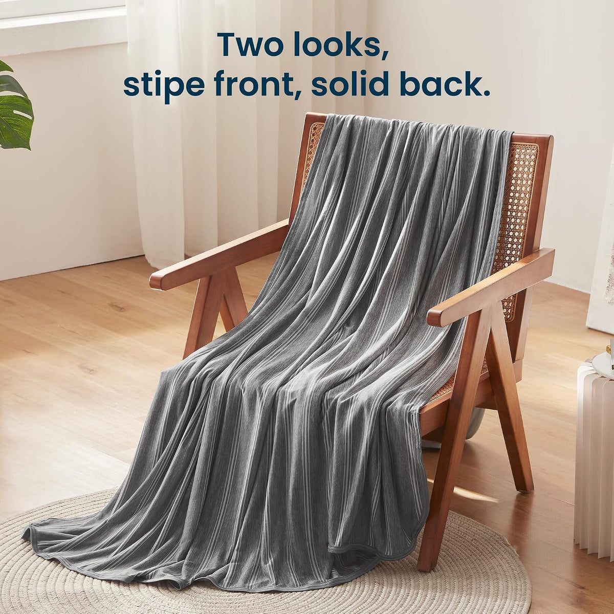 Cooling Blanket Double-Sided Cooling Moisture-Wicking & Fast-Drying