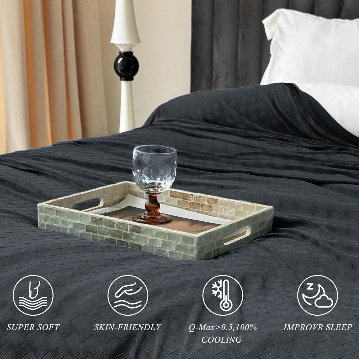 Cooling Blanket Double-Sided Japanese Arc-Chill Machine Washable