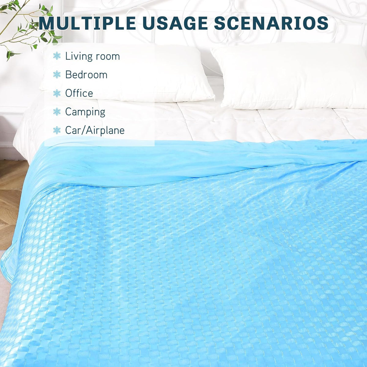 Cooling Blanket Double-Sided Japanese Arc-Chill Machine Washable