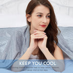 Cooling Blanket Double-Sided Japanese Arc-Chill Machine Washable