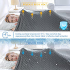 Cooling Blanket Double-Sided Japanese Arc-Chill Machine Washable