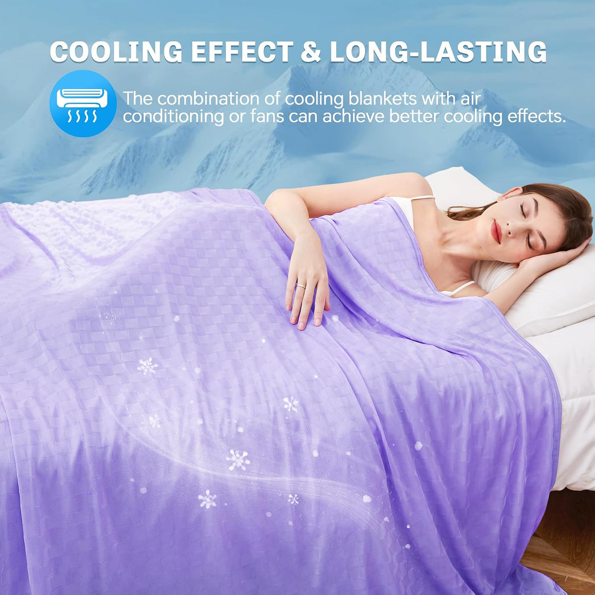 Cooling Blanket Double-Sided Japanese Arc-Chill Machine Washable