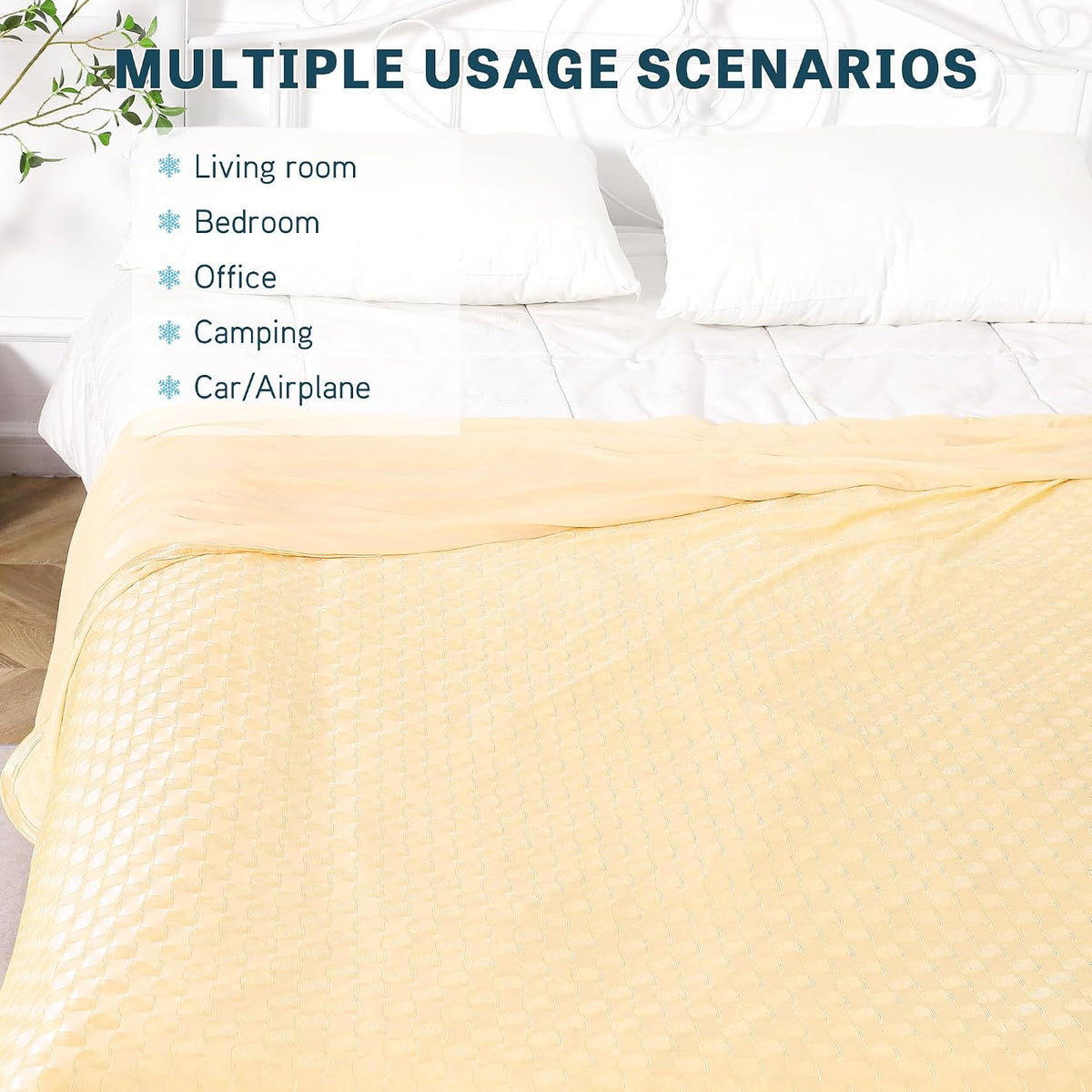 Cooling Blanket Double-Sided Japanese Arc-Chill Machine Washable