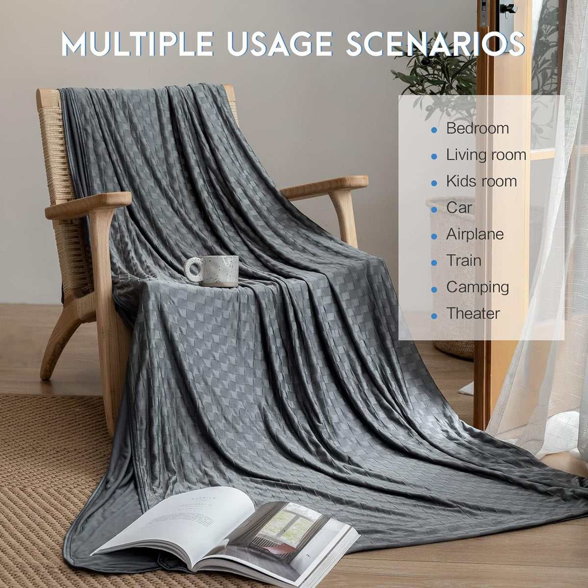 Cooling Blanket Double-Sided Japanese Arc-Chill Machine Washable
