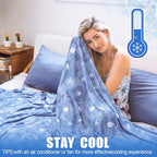 Cooling Blanket Double-Sided Japanese Cold Fiber