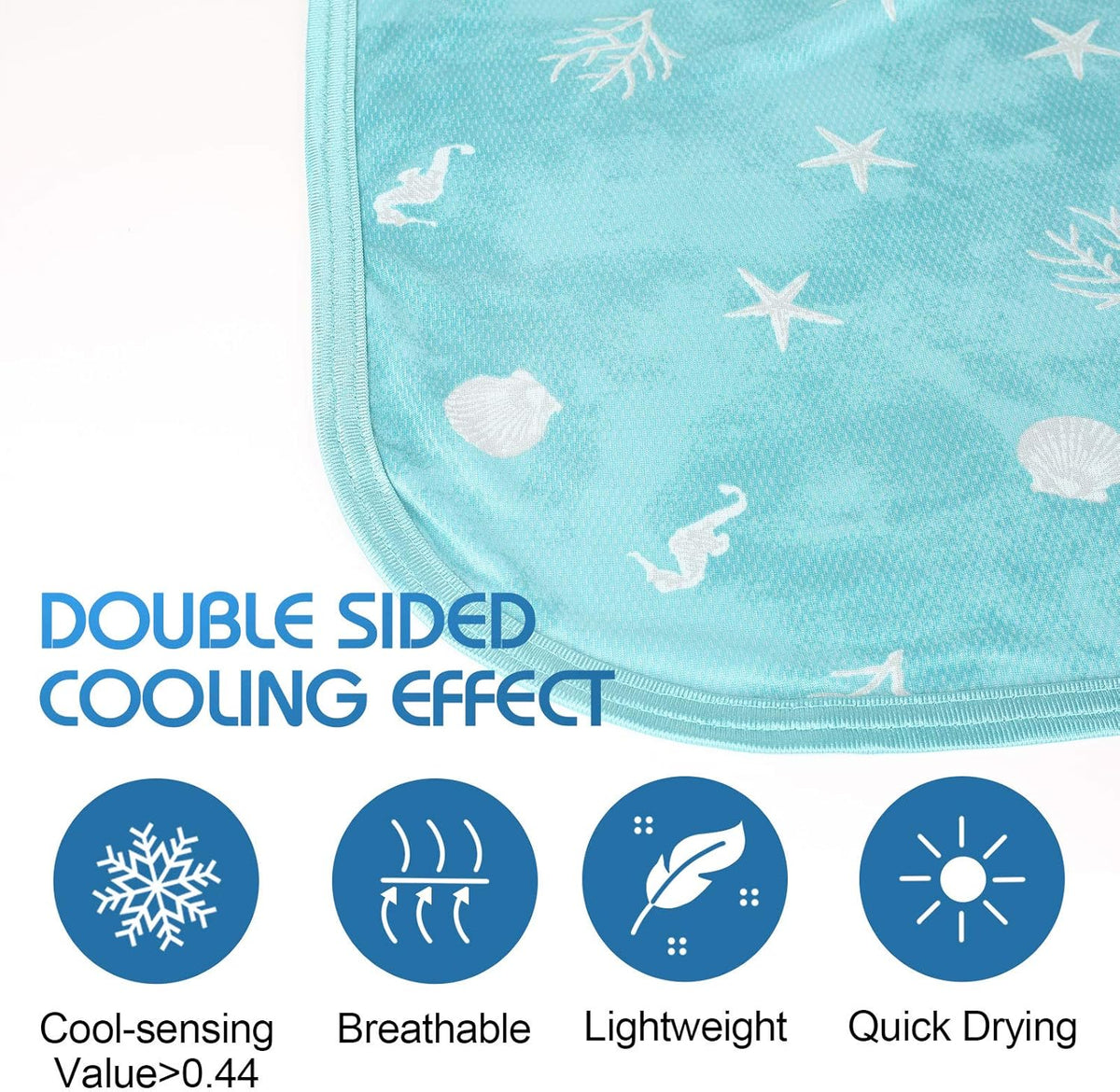 Cooling Blanket Double-Sided Japanese Cold Fiber