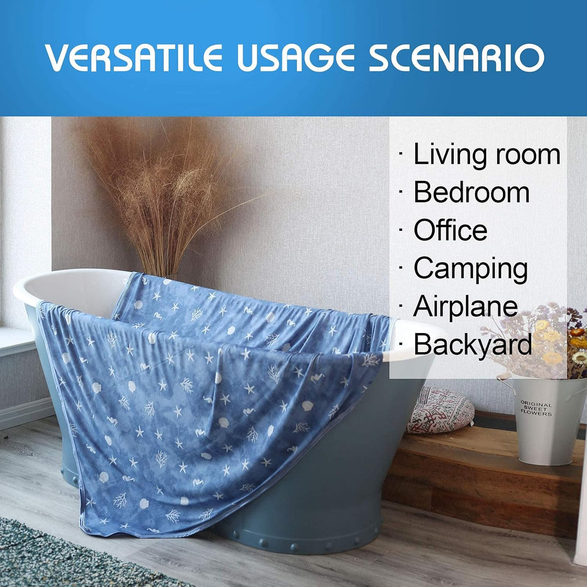 Cooling Blanket Double-Sided Japanese Cold Fiber