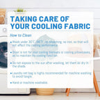 Cooling Blanket Double-Sided Japanese Cold Fiber