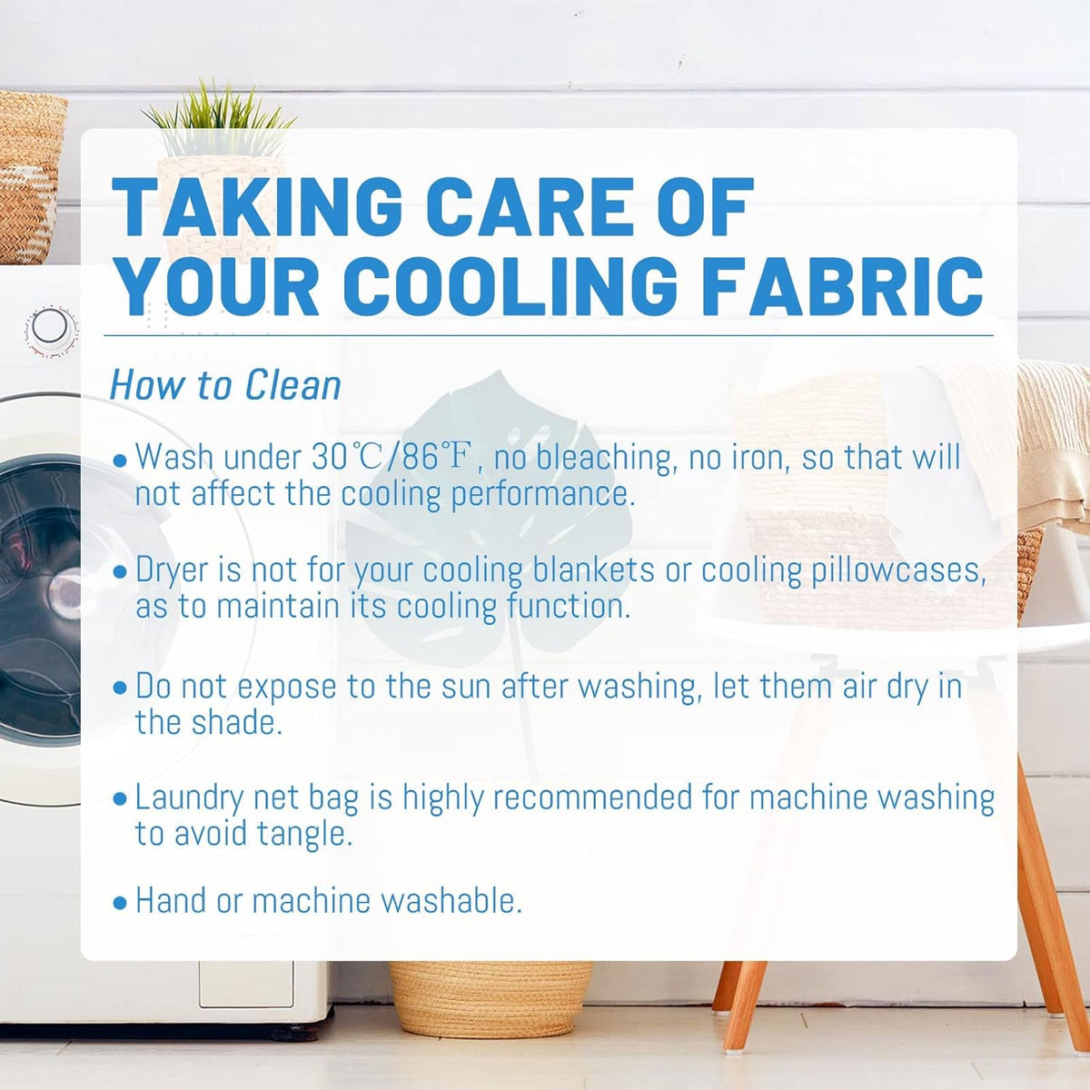 Cooling Blanket Double-Sided Japanese Cold Fiber