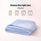 Cooling Blanket Double-Sided Lightweight Breathable