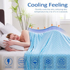 Cooling Blanket Double-Sided Moisture-Wicking
