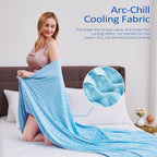 Cooling Blanket Double-Sided Moisture-Wicking