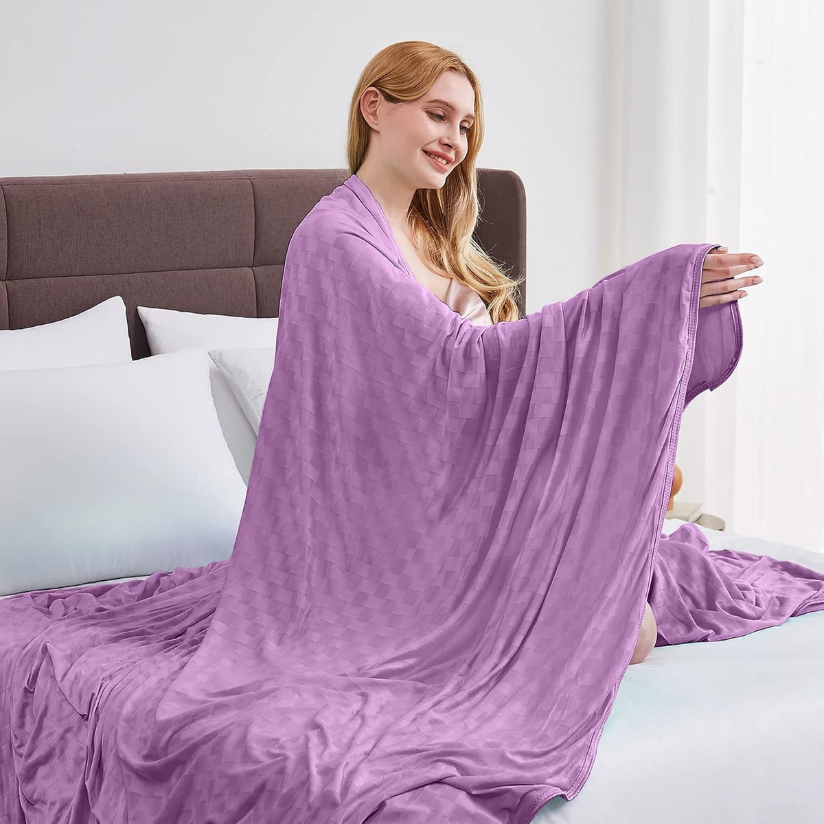 Cooling Blanket Double Sided Moisture Wicking Microfiber
