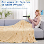 Cooling Blanket Double Sided Moisture Wicking Microfiber