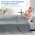 Cooling Blanket Double Sided Moisture Wicking Microfiber