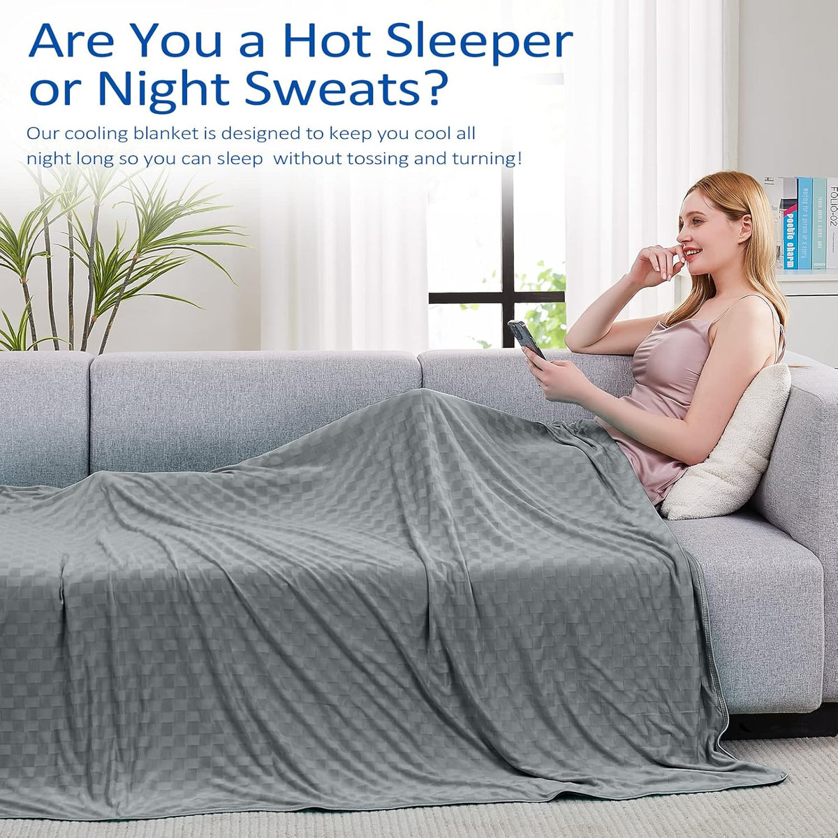 Cooling Blanket Double Sided Moisture Wicking Microfiber