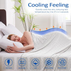 Cooling Blanket Double Sided Moisture Wicking Microfiber