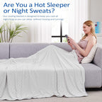 Cooling Blanket Double Sided Moisture Wicking Microfiber