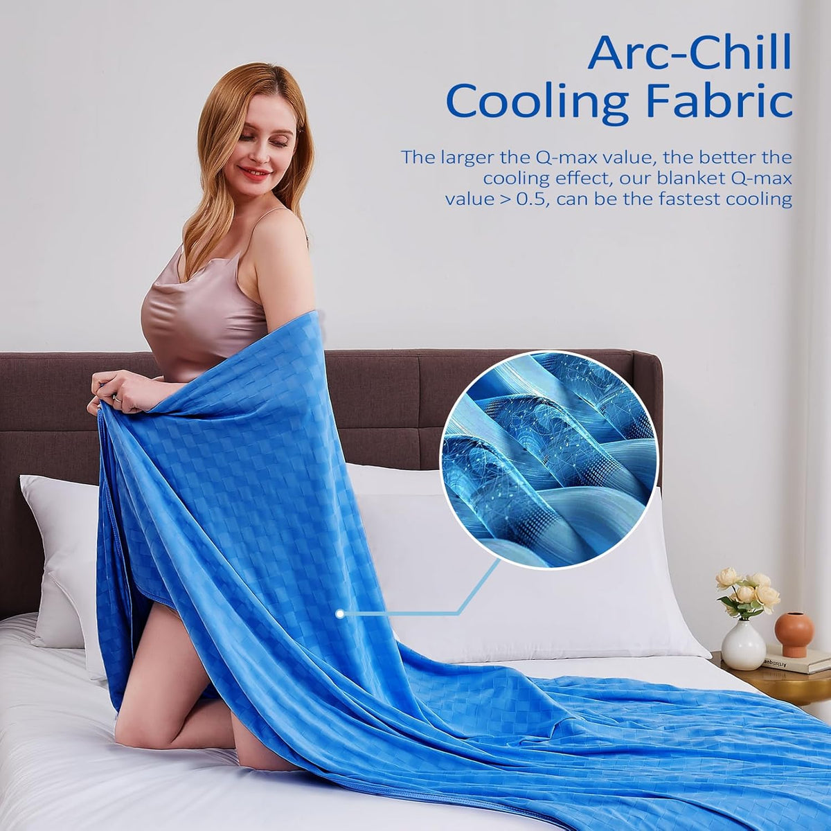 Cooling Blanket Double Sided Moisture Wicking Microfiber