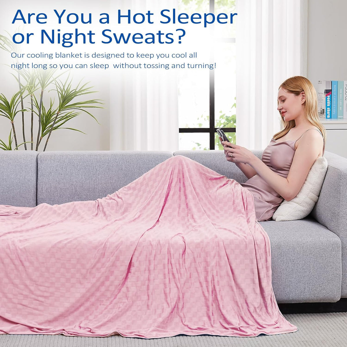 Cooling Blanket Double Sided Moisture Wicking Microfiber
