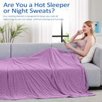 Cooling Blanket Double Sided Moisture Wicking Microfiber