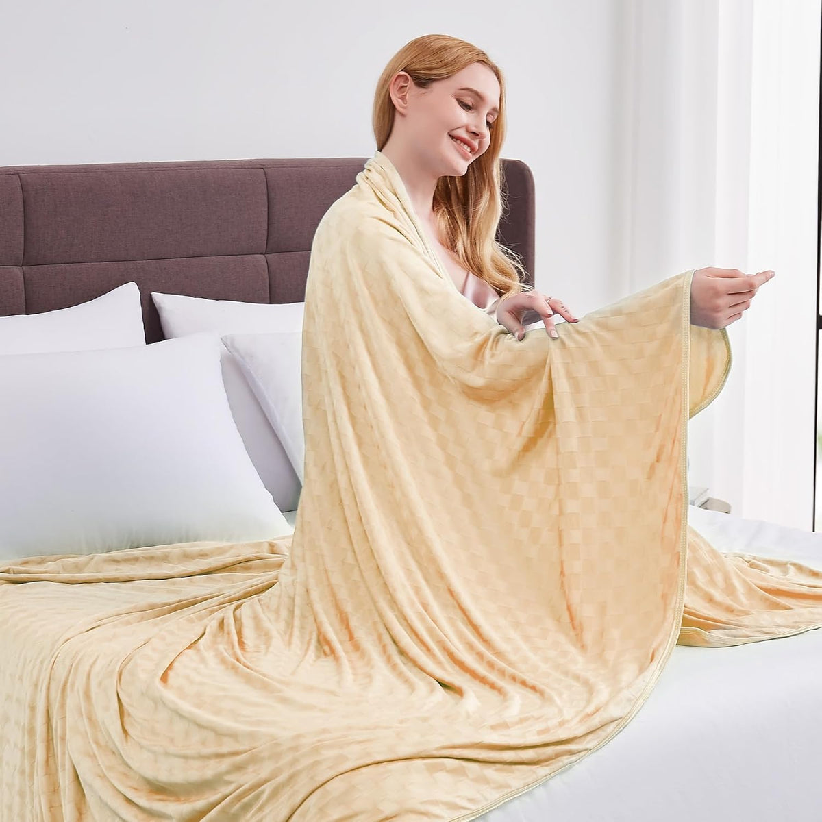 Cooling Blanket Double Sided Moisture Wicking Microfiber