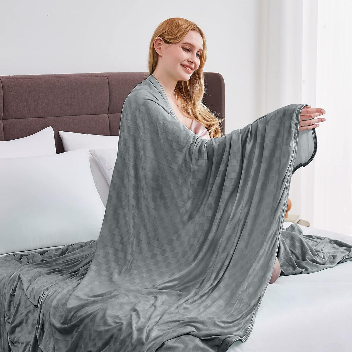 Cooling Blanket Double Sided Moisture Wicking Microfiber