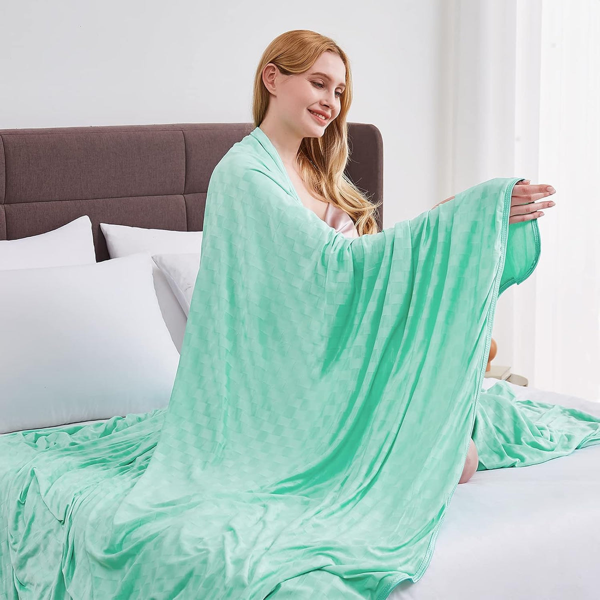 Cooling Blanket Double Sided Moisture Wicking Microfiber