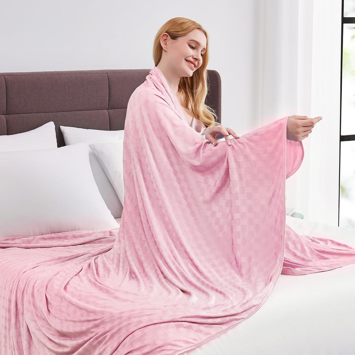 Cooling Blanket Double Sided Moisture Wicking Microfiber