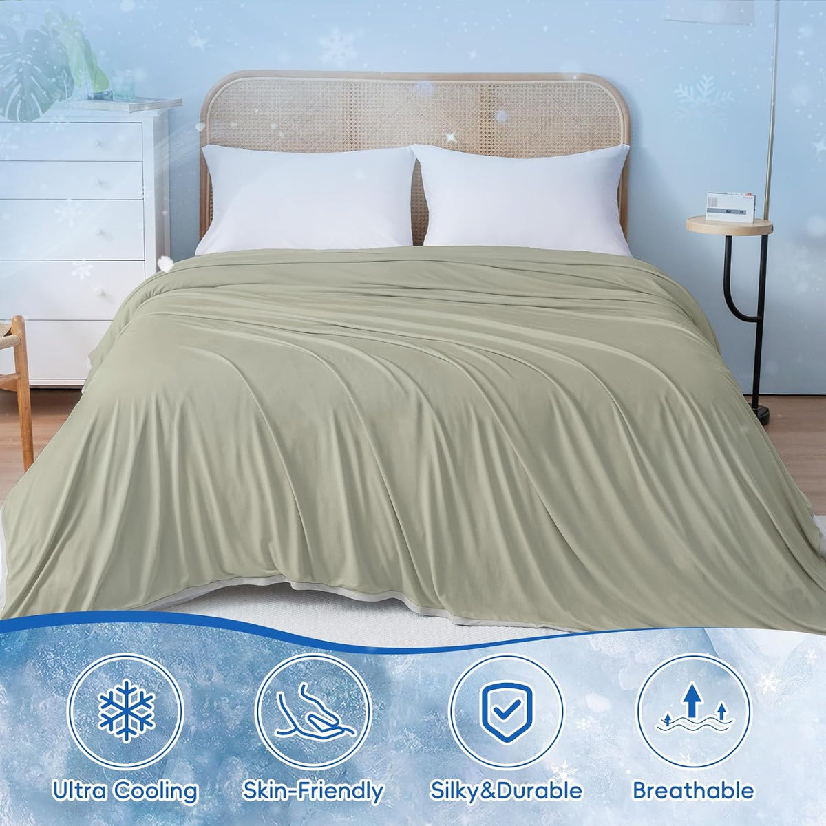 Cooling Blanket Double-Sided Nylon Arc-Chill Cooling
