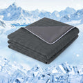 Cooling Blanket Double-Sided Nylon-Spandex & Seersucker
