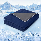 Cooling Blanket Double-Sided Nylon-Spandex & Seersucker