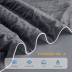 Cooling Blanket Double-Sided Nylon-Spandex & Seersucker