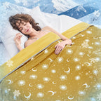Cooling Blanket Dual-Sided Arc-Chill Fabric Machine Washable