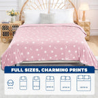 Cooling Blanket Dual-Sided Arc-Chill Fabric Machine Washable