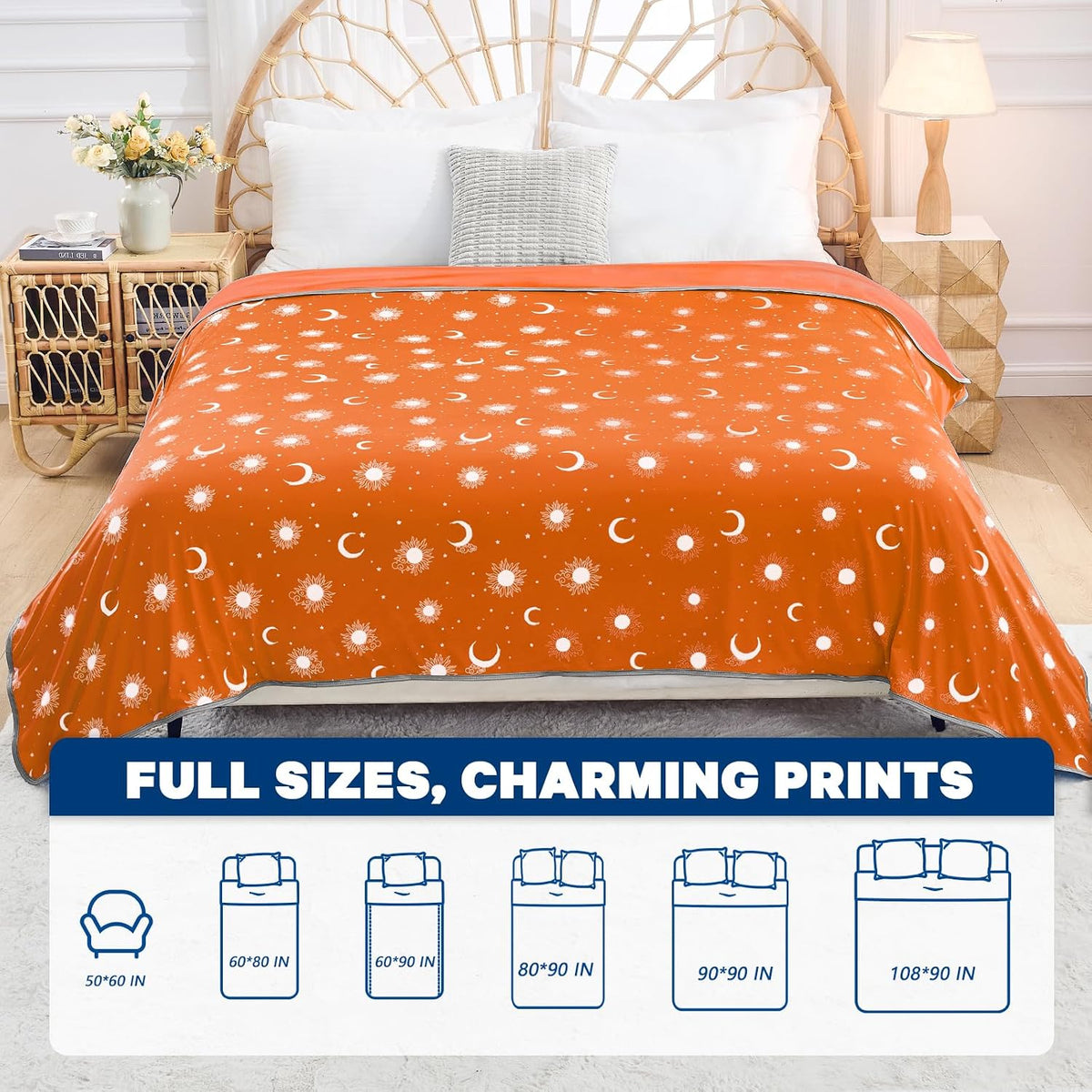 Cooling Blanket Dual-Sided Arc-Chill Fabric Machine Washable