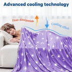 Cooling Blanket Dual-Sided Arc-Chill Lightweight & Breathable