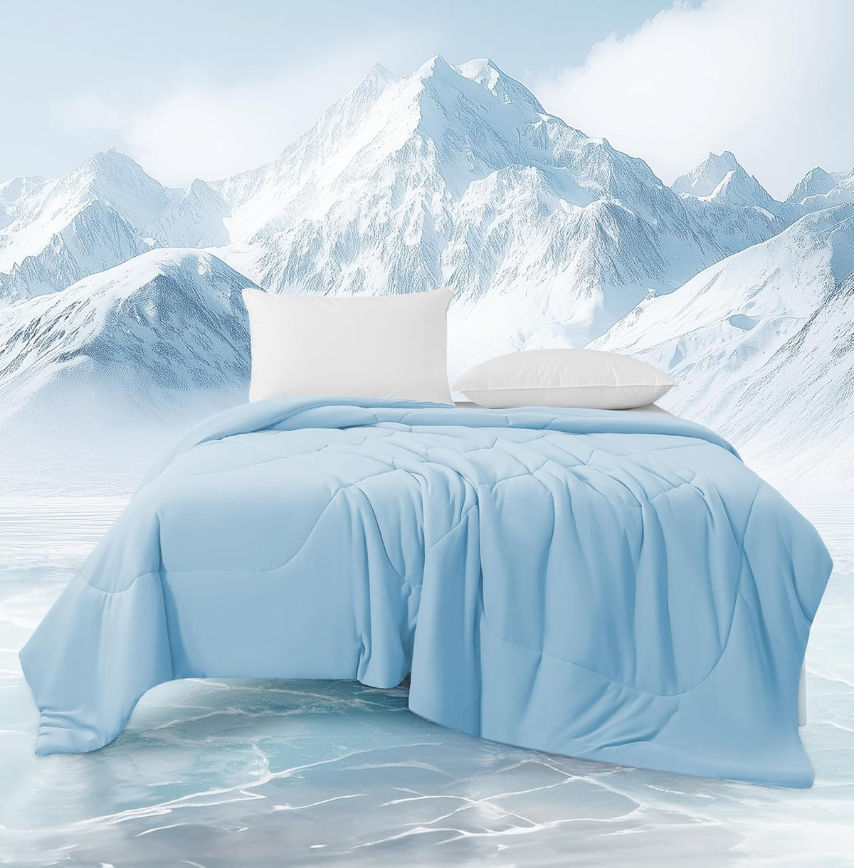 Cooling Blanket Dual-Sided Breathable & Moisture-Wicking