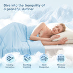 Cooling Blanket Dual-Sided Breathable & Moisture-Wicking