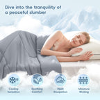 Cooling Blanket Dual-Sided Breathable & Moisture-Wicking