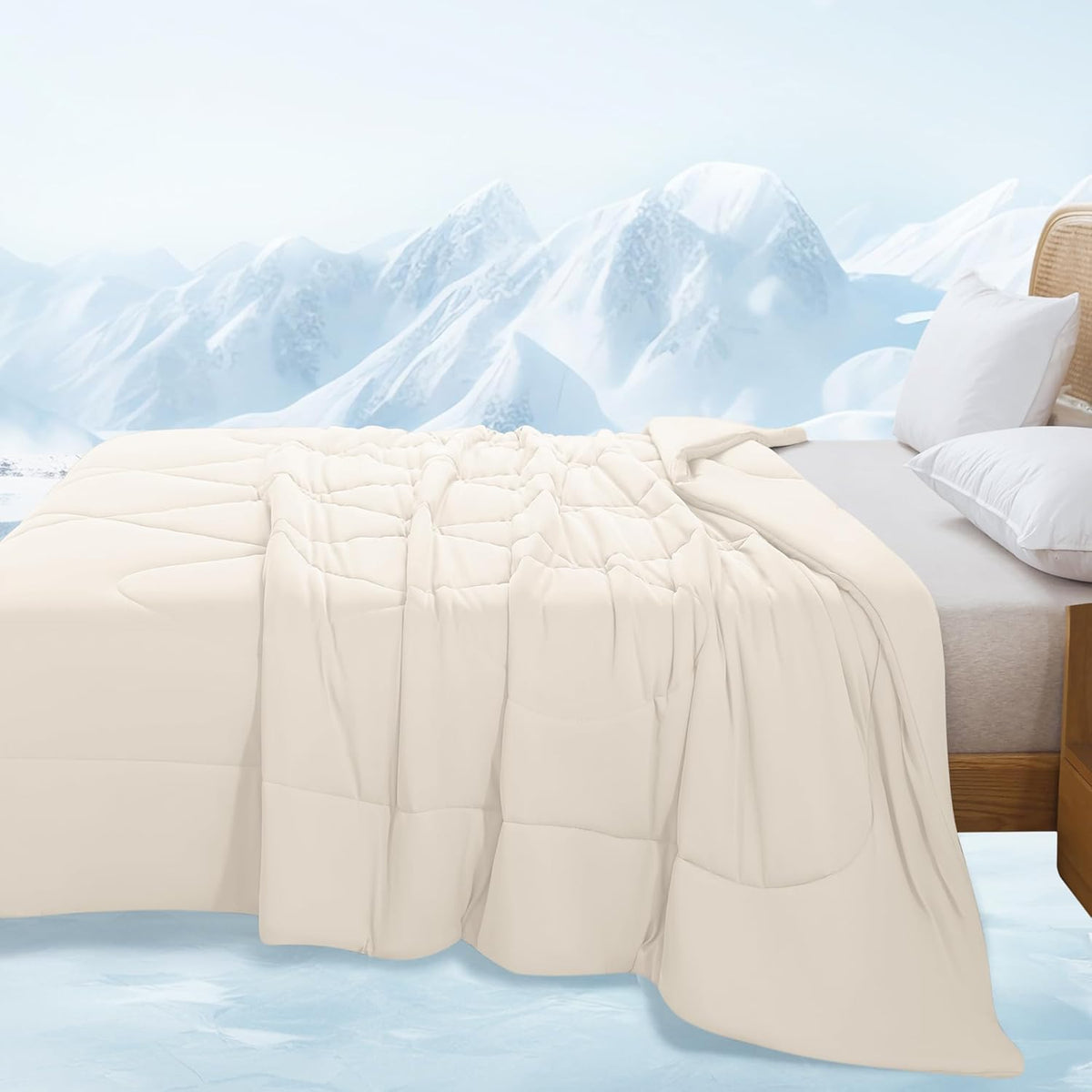 Cooling Blanket Dual-Sided Breathable & Moisture-Wicking
