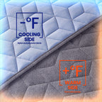 Cooling Blanket Dual-Sided Cool-Touch & Jersey Cotton