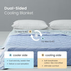 Cooling Blanket Dual-Sided Instant Cooling OEKO-TEX Certified