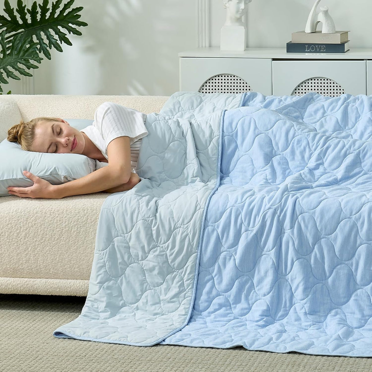 Cooling Blanket Dual-Sided Instant Cooling OEKO-TEX Certified