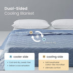 Cooling Blanket Dual-Sided Instant Cooling OEKO-TEX Certified