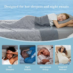 Cooling Blanket Dual-Sided Instant Cooling OEKO-TEX Certified