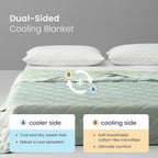 Cooling Blanket Dual-Sided Instant Cooling OEKO-TEX Certified
